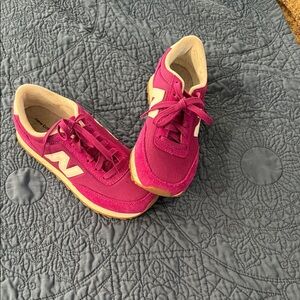 New Balance Kids Fuchsia Sneakers